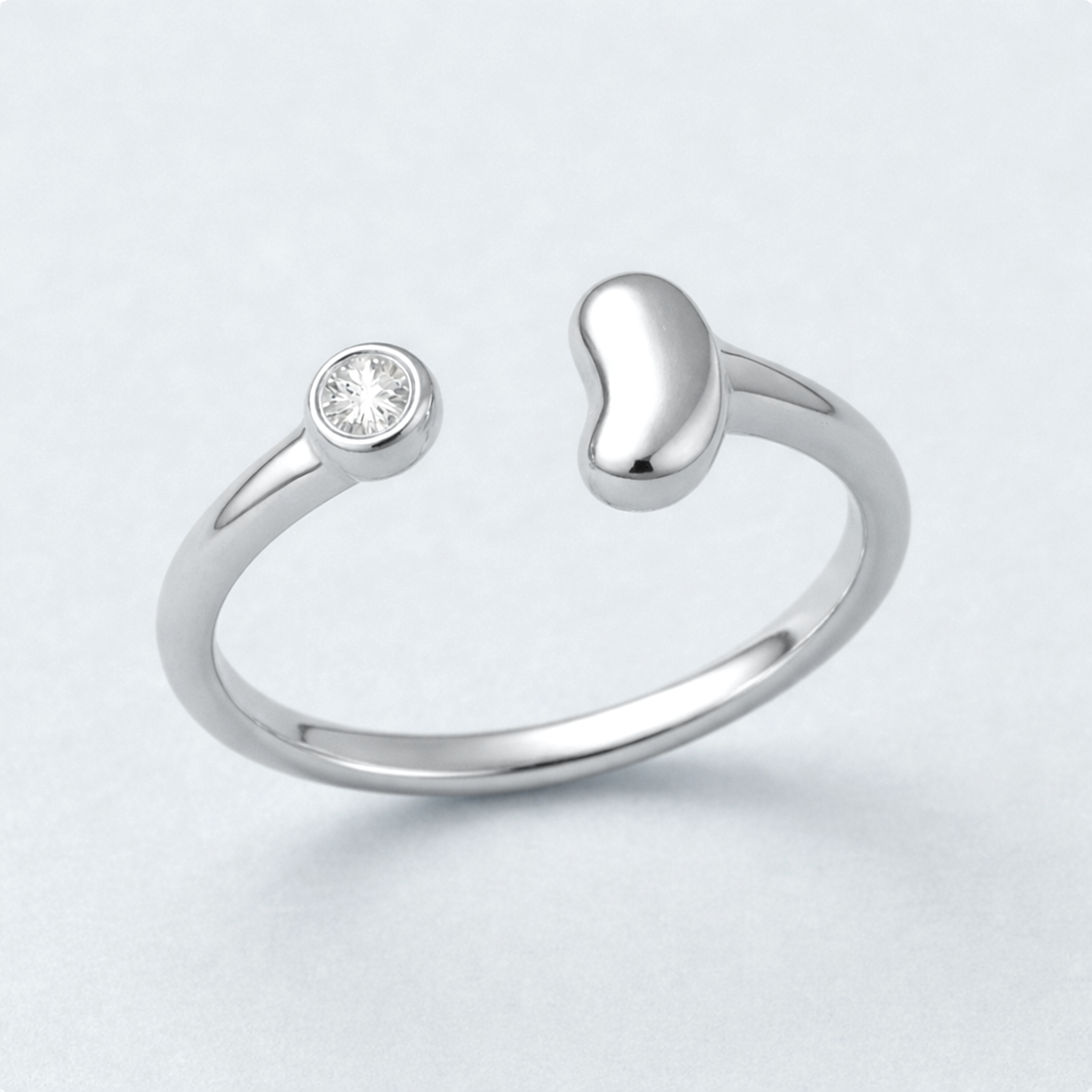 The Ever Bean Ring — Silver